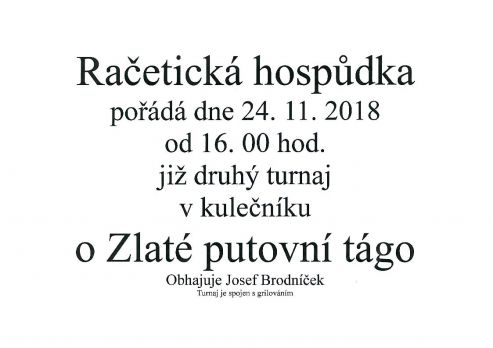 Kulečník - Listopad 2018